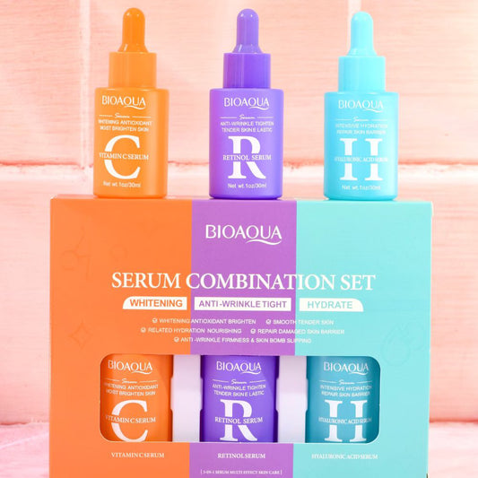 Kit de Serum Faciales X3 Bioaqua